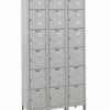 Hallowell Premium Louvered Steel Locker — 6 Tier, 3 Wide U3228-6PL YourLockerStore