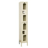Hallowell Safety-View Steel Locker — 2 Tier, 1 Wide USV1228-2 YourLockerStore