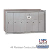 Salsbury Industries 4B+ Vertical Mailbox with USPS Access — 6 Doors 3506ARU 820996105998 YourLockerStore