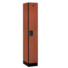 Load image into Gallery viewer, Wood Lockers: Designer Wood Locker - 1 Tier, 1 Wide - Cherry - Salsbury Industries