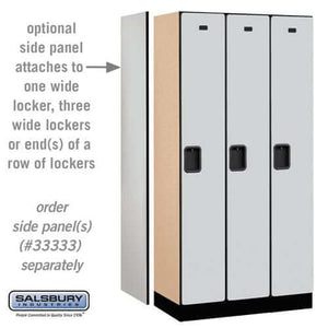 Salsbury Industries Designer Wood Locker — 1 Tier, 3 Wide YourLockerStore