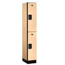 Load image into Gallery viewer, Wood Lockers: Designer Wood Locker - 2 Tier, 1 Wide - Maple - Salsbury Industries