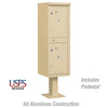 Salsbury Industries Outdoor Parcel Locker with USPS Access — Type I — 2 Compartments 3302SAN-U 820996443564 YourLockerStore