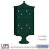 Salsbury Industries Regency Decorative Outdoor Parcel Locker with USPS Access — Type II — 4 Compartments 3304R-GRN-U 820996620620 YourLockerStore