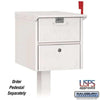 Salsbury Industries Roadside Mailbox 4325WHT 820996106308 YourLockerStore