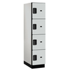 Designer Wood Locker — 4 Tier, 1 Wide