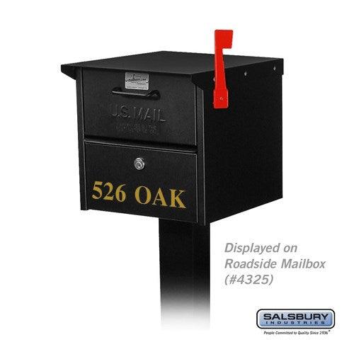 Custom Vynil Numbers / Letters — Mailboxes - Your Locker Store