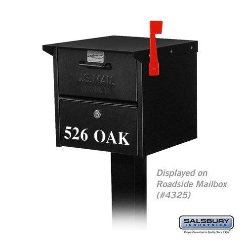 Custom Vynil Numbers / Letters — Mailboxes - Your Locker Store