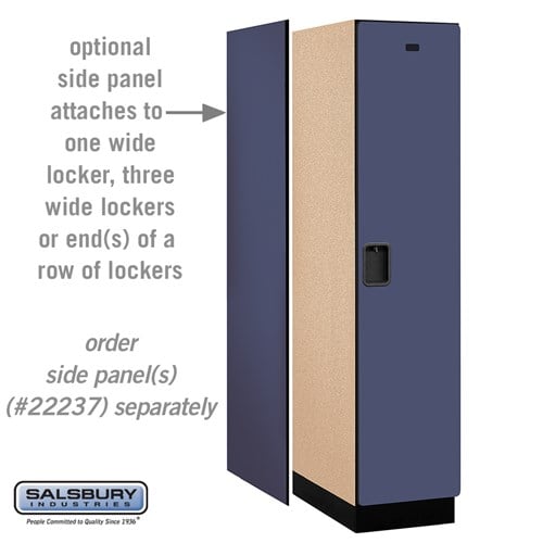 Designer Wood Locker — 1 Tier, 1 Wide