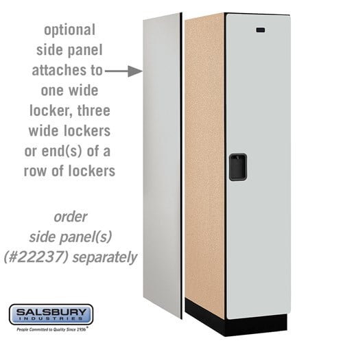 Designer Wood Locker — 1 Tier, 1 Wide