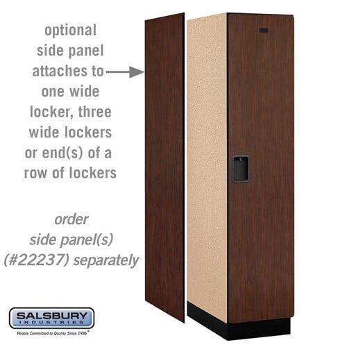 Designer Wood Locker — 1 Tier, 1 Wide