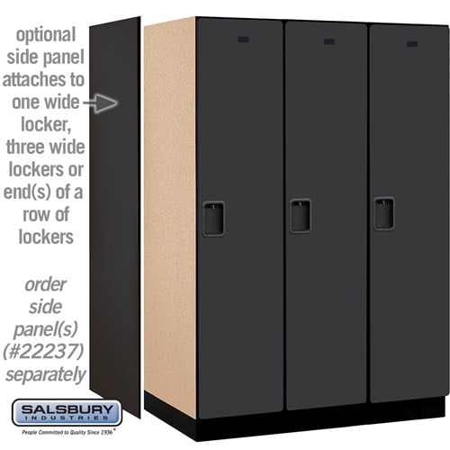 Designer Wood Locker — 1 Tier, 3 Wide