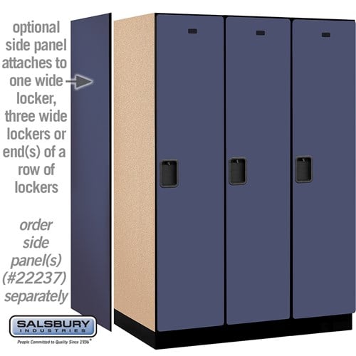 Designer Wood Locker — 1 Tier, 3 Wide