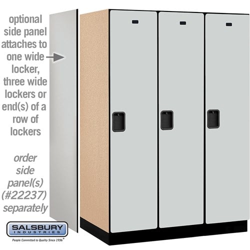 Designer Wood Locker — 1 Tier, 3 Wide