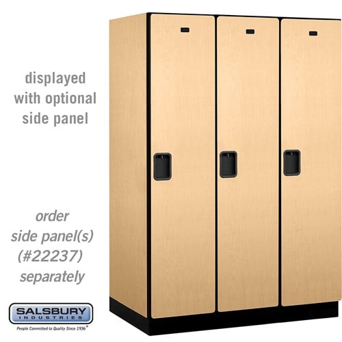 Designer Wood Locker — 1 Tier, 3 Wide
