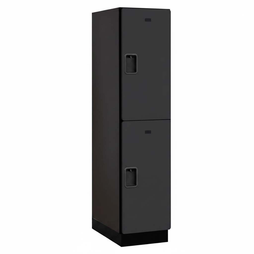 Designer Wood Locker — 2 Tier, 1 Wide