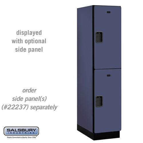 Designer Wood Locker — 2 Tier, 1 Wide