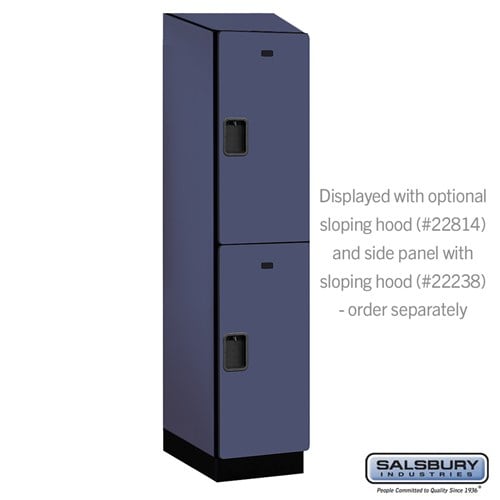 Designer Wood Locker — 2 Tier, 1 Wide