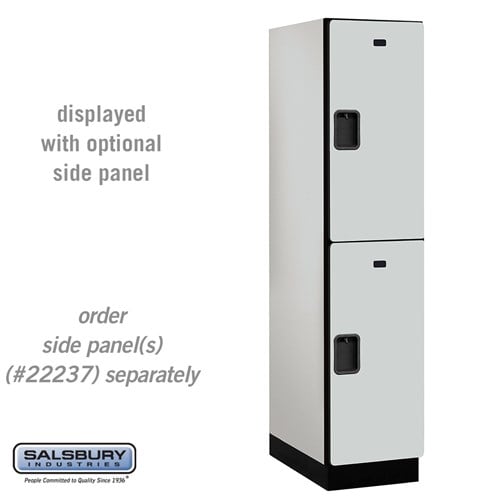 Designer Wood Locker — 2 Tier, 1 Wide