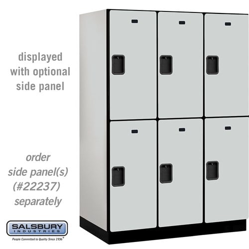 Designer Wood Locker — 2 Tier, 3 Wide