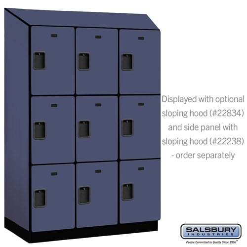 Designer Wood Locker — 3 Tier, 3 Wide
