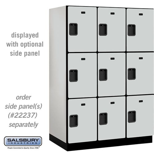 Designer Wood Locker — 3 Tier, 3 Wide