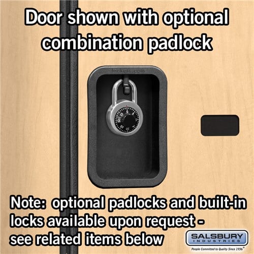 Designer Wood Locker — 2 Tier, 3 Wide — 'S' Style