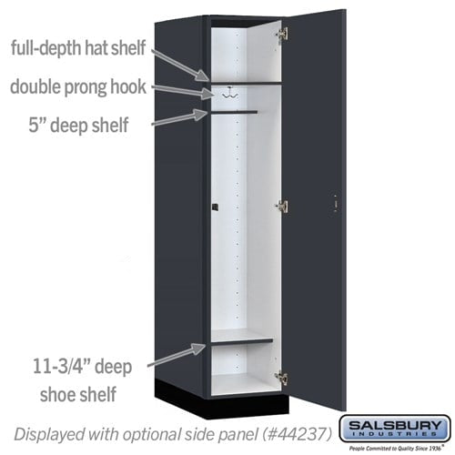 Premier Wood Locker — 1 Tier, 1 Wide