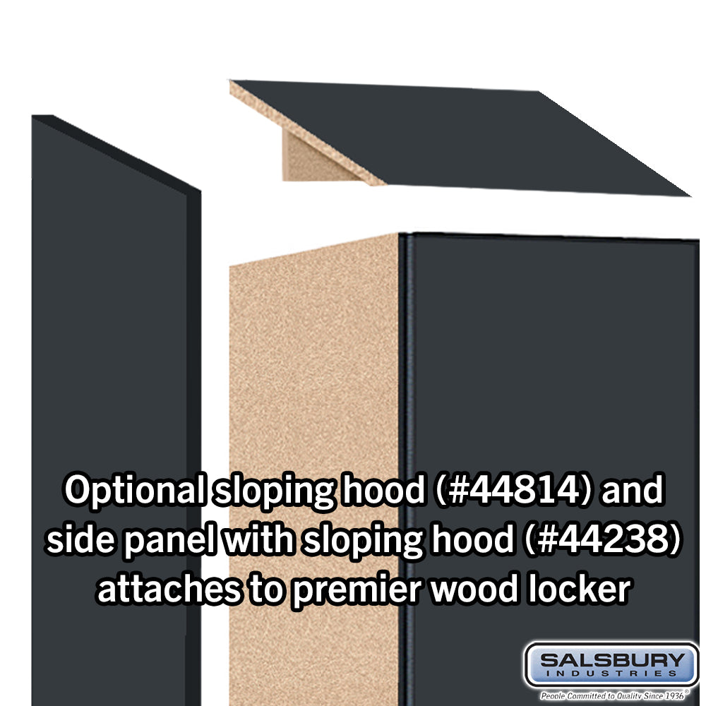 Premier Wood Locker — 1 Tier, 1 Wide