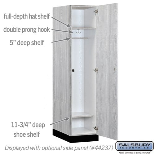 Premier Wood Locker — 1 Tier, 1 Wide