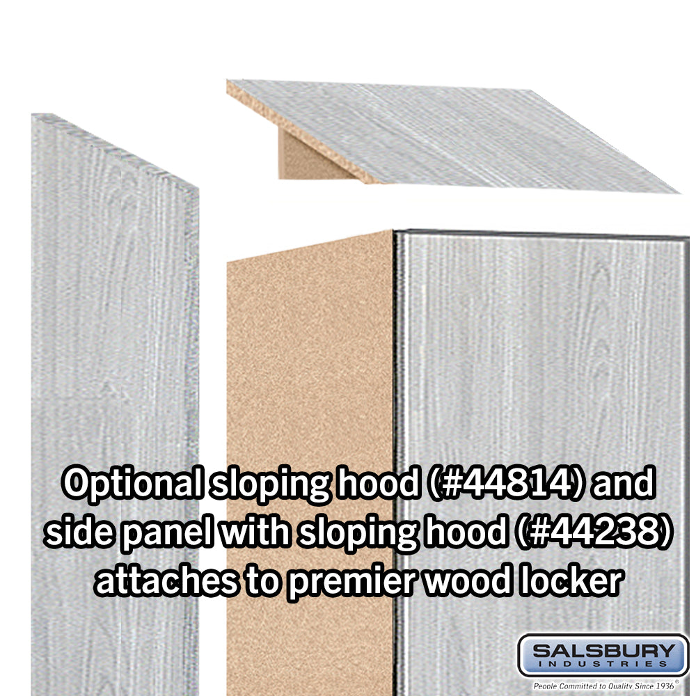 Premier Wood Locker — 1 Tier, 1 Wide