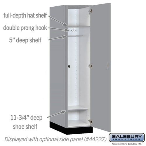 Premier Wood Locker — 1 Tier, 1 Wide