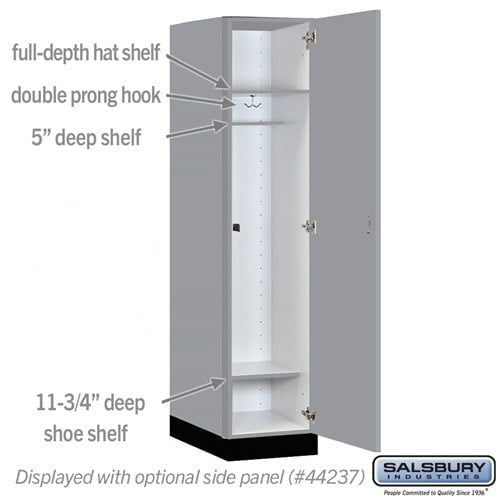 Premier Wood Locker — 1 Tier, 1 Wide