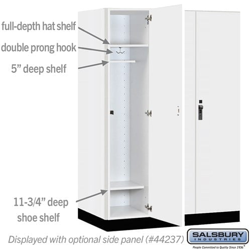 Premier Wood Locker — 1 Tier, 3 Wide