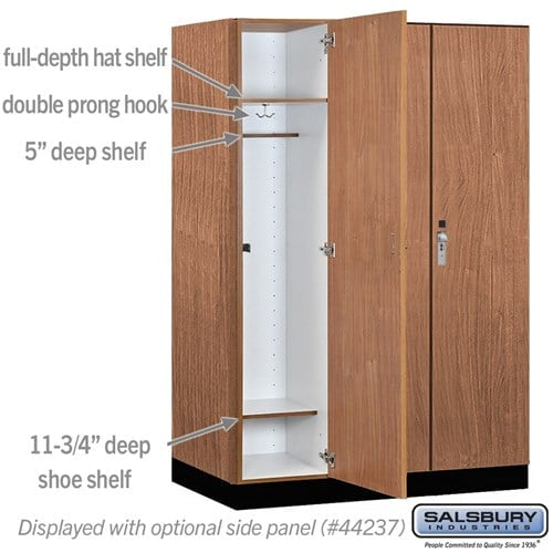 Premier Wood Locker — 1 Tier, 3 Wide