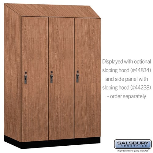 Premier Wood Locker — 1 Tier, 3 Wide