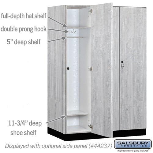 Premier Wood Locker — 1 Tier, 3 Wide