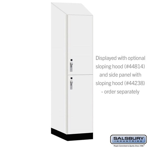 Premier Wood Locker — 2 Tier, 1 Wide