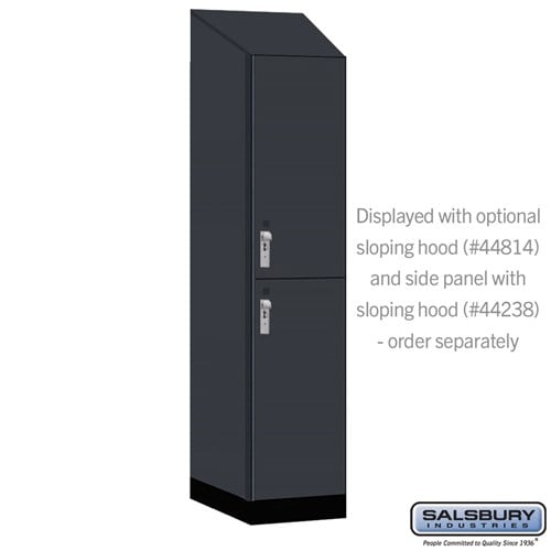 Premier Wood Locker — 2 Tier, 1 Wide