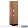 Premier Wood Locker — 2 Tier, 1 Wide