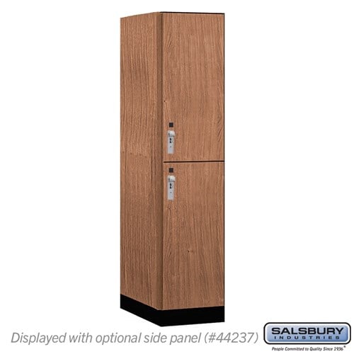 Premier Wood Locker — 2 Tier, 1 Wide