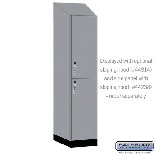 Premier Wood Locker — 2 Tier, 1 Wide
