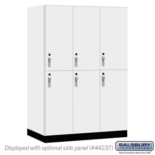 Premier Wood Locker — 2 Tier, 3 Wide