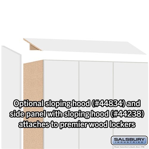 Premier Wood Locker — 2 Tier, 3 Wide