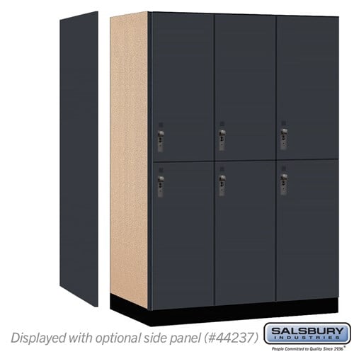 Premier Wood Locker — 2 Tier, 3 Wide