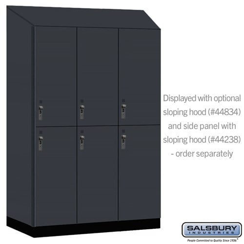 Premier Wood Locker — 2 Tier, 3 Wide