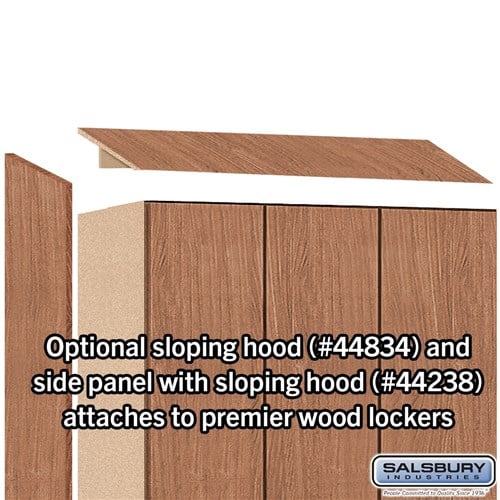 Premier Wood Locker — 2 Tier, 3 Wide