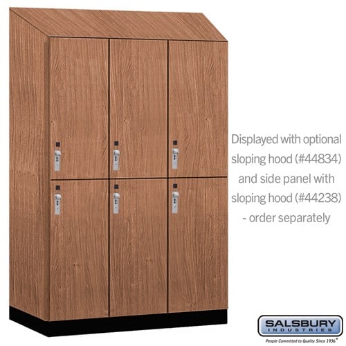 Premier Wood Locker — 2 Tier, 3 Wide