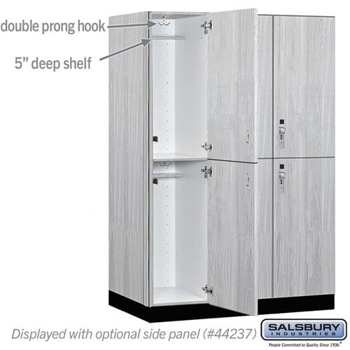 Premier Wood Locker — 2 Tier, 3 Wide