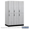 Premier Wood Locker — 2 Tier, 3 Wide